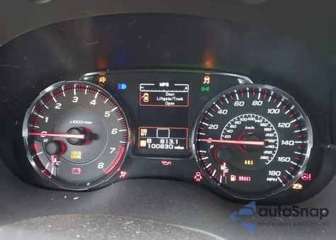 2020 Subaru Wrx Limited z USA, uszkodzony, nr VIN JF1VA1J65L9812931